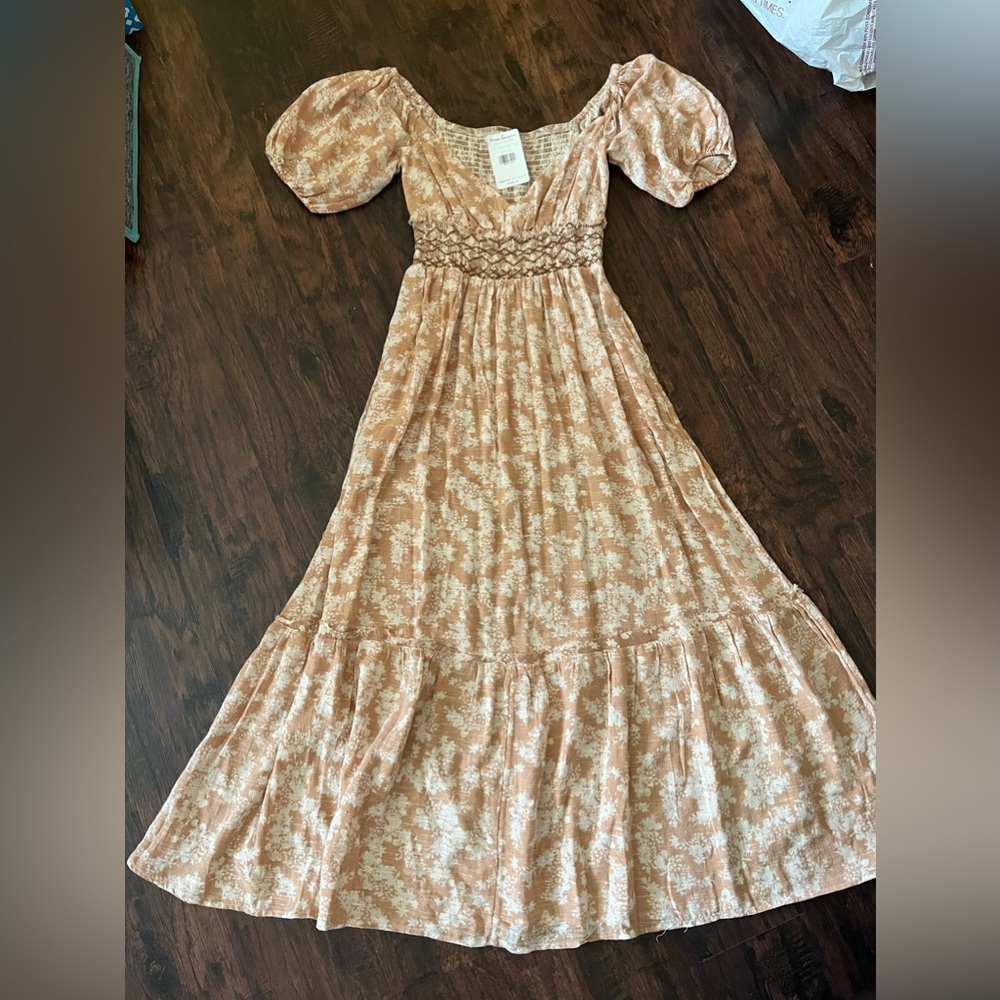 Free people NWT XS maxi dress